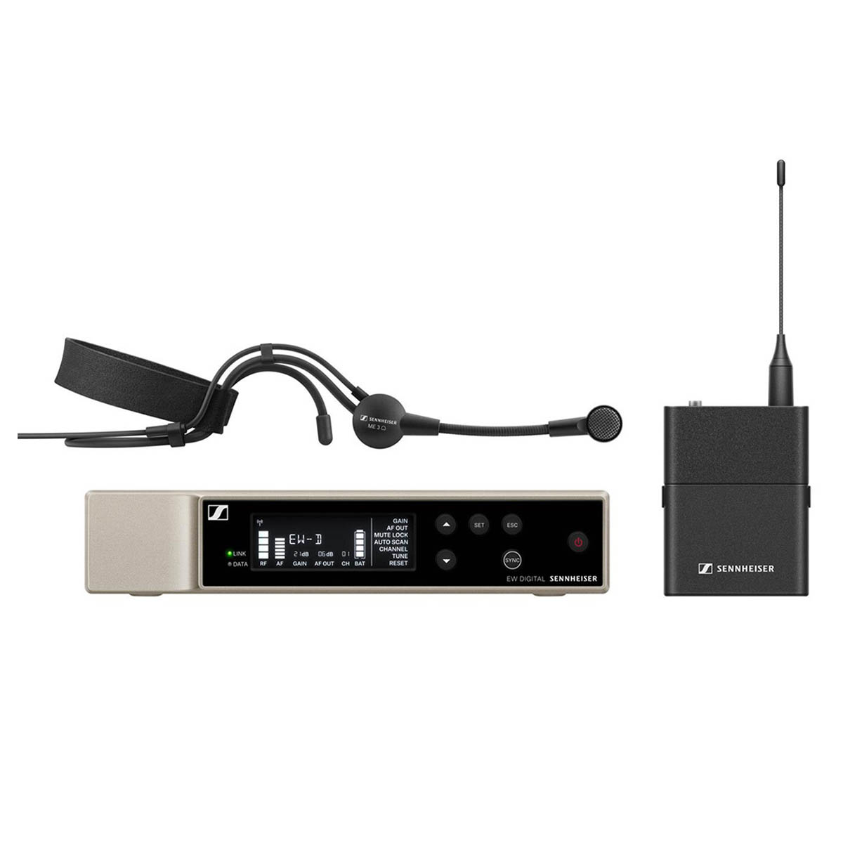 MICROFONO SENNHEISER INALAM.EW-D ME3 SET — 470.2 –526 MHZ