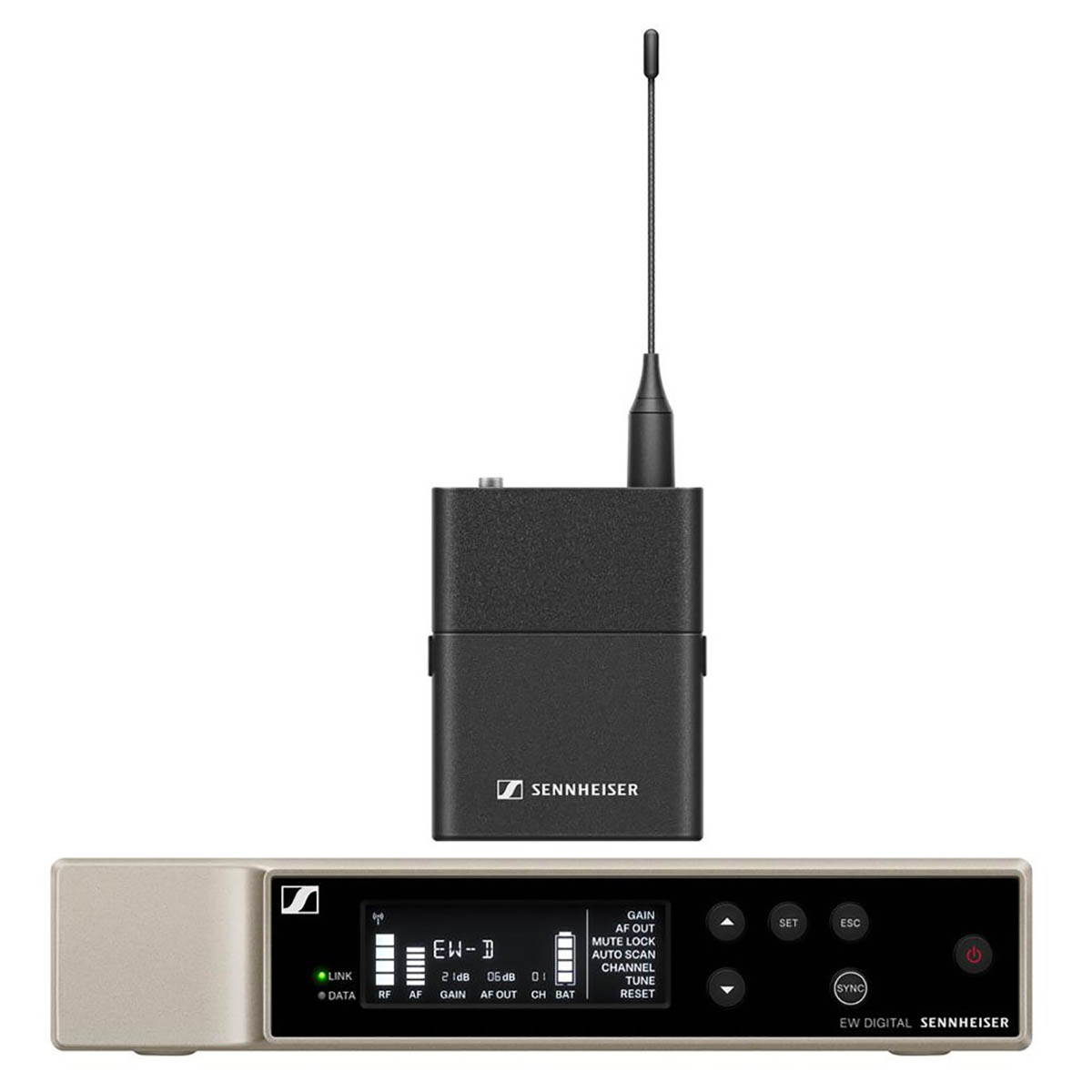 MICROFONO SENNHEISER IN.EW-D SK BASE SET — 470.2 –526 MHZ