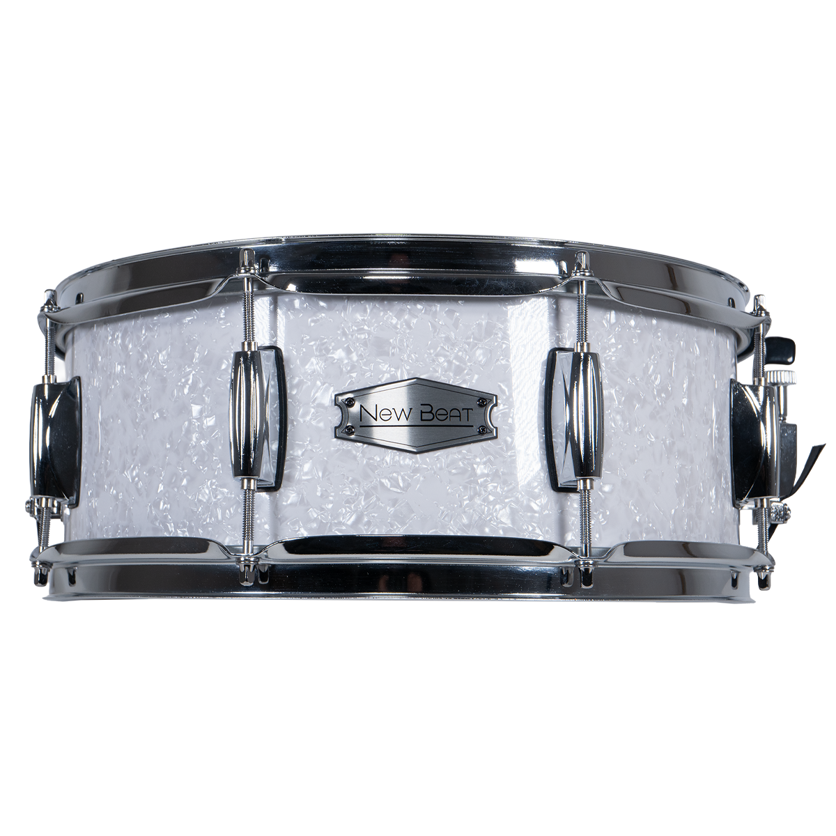 TAROLA NEW BEAT P/BATERIA NBSDT-1405 — BLANCO PERLA