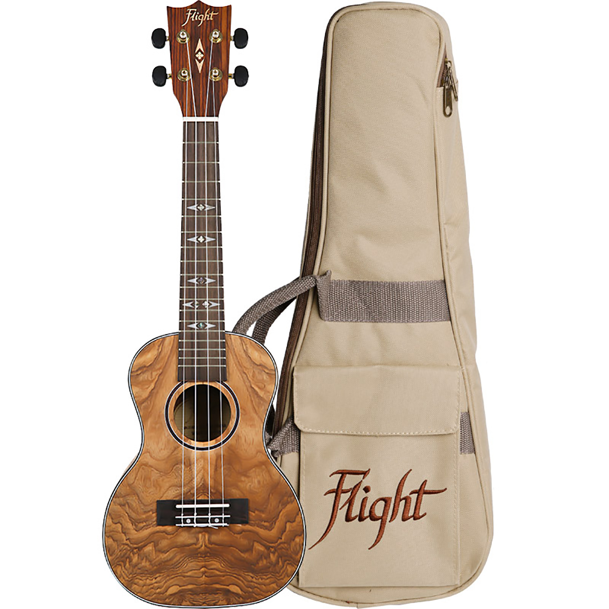 UKELELE FLIGHT CONCIERTO DUC410 QA/QA