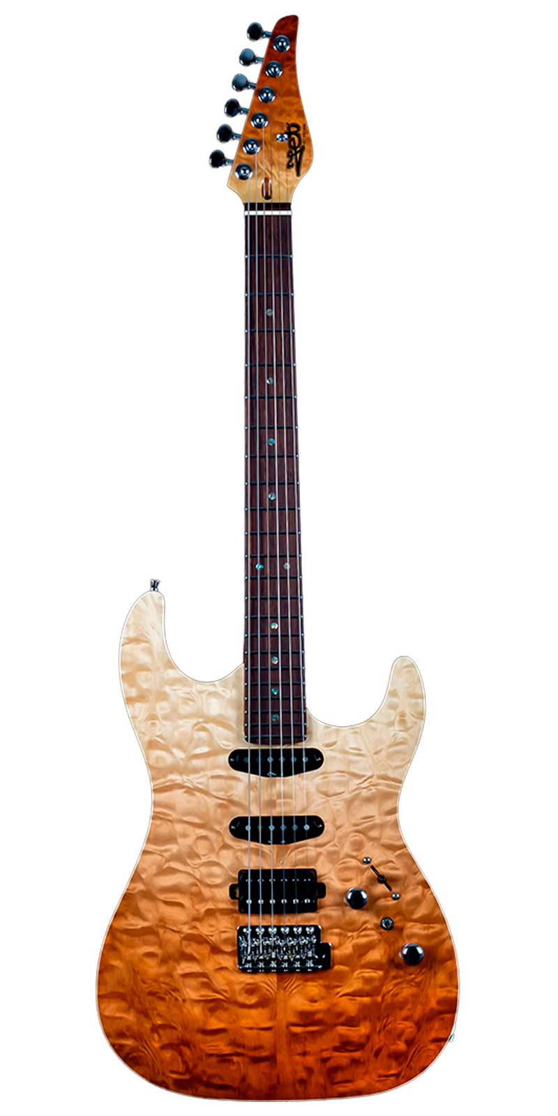 GUITARRA JET GUITARS ELECT. JS-45 ELITE — FIREBURST FLAME
