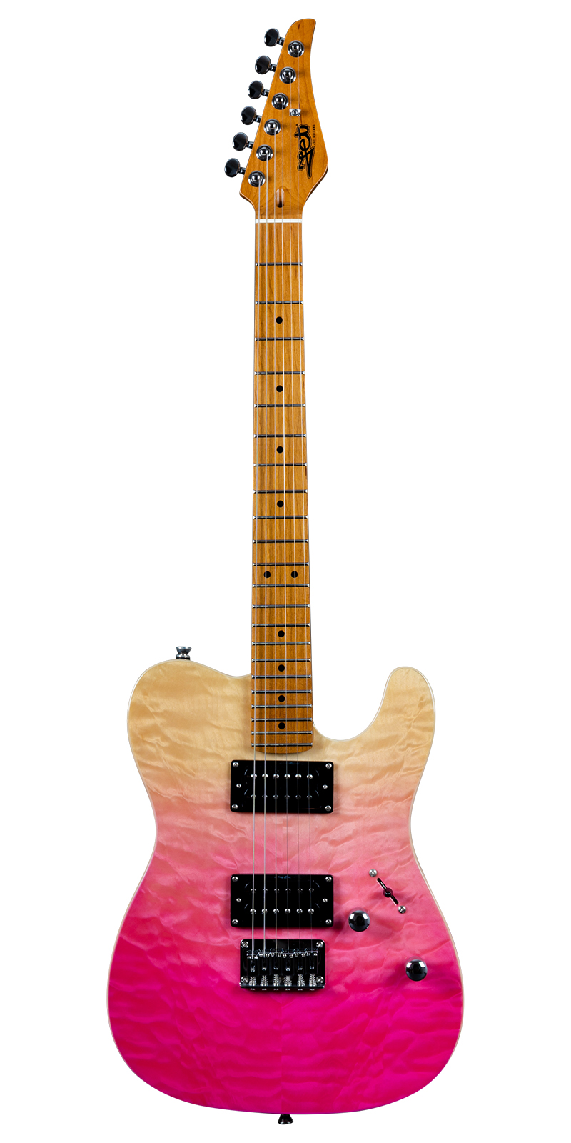 GUITARRA JET GUITARS ELECT. JT450 — TRANSPARENT PINK