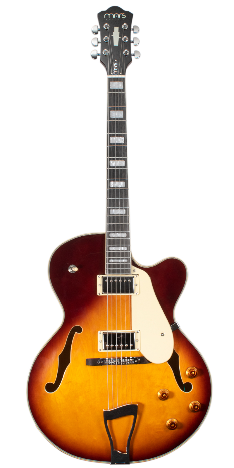 GUITARRA MARS ELECTRICA MOD. JAZZ ARCHTOP — VIOLIN SUNBURST