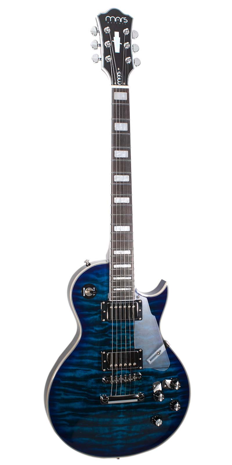 GUITARRA MARS ELECTRICA MOD. LP CUSTOM — BLUE