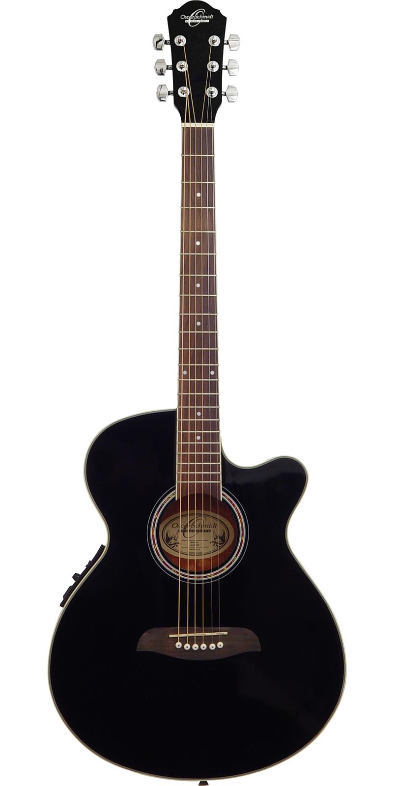 GUITARRA OSCAR SCHMIDT E/ACUSTICA OG8CE — NEGRO
