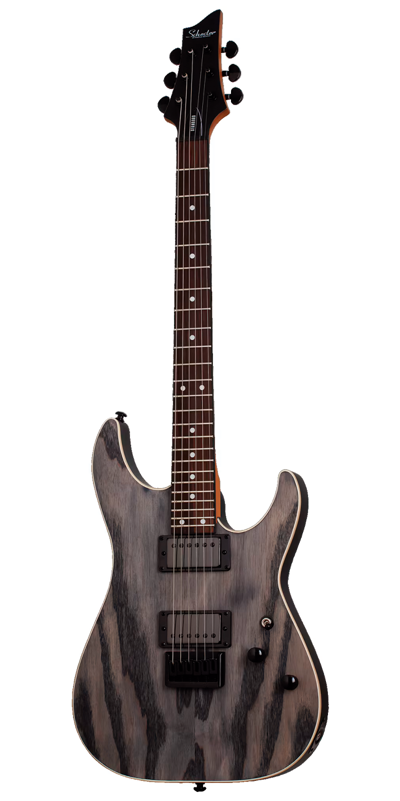 GUITARRA SCHECTER ELECT. C-1 STANDARD — BLACK FADE BURST BURL