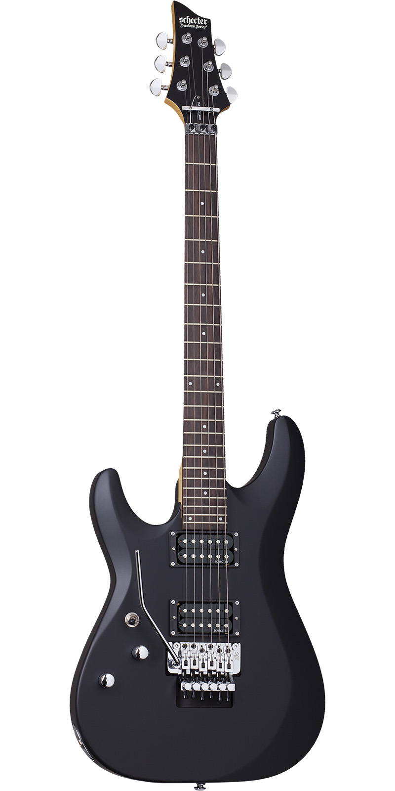 GUITARRA SCHECTER ELECT C-6 FR DLX ZURDA