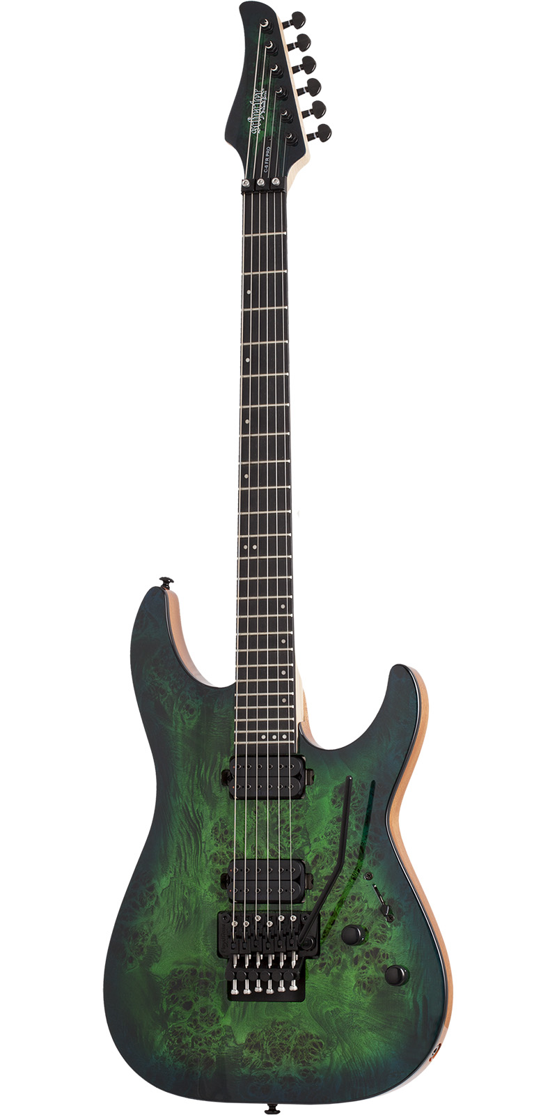 GUITARRA SCHECTER ELECTRICA C-6 FR PRO — CHARCOAL BURST