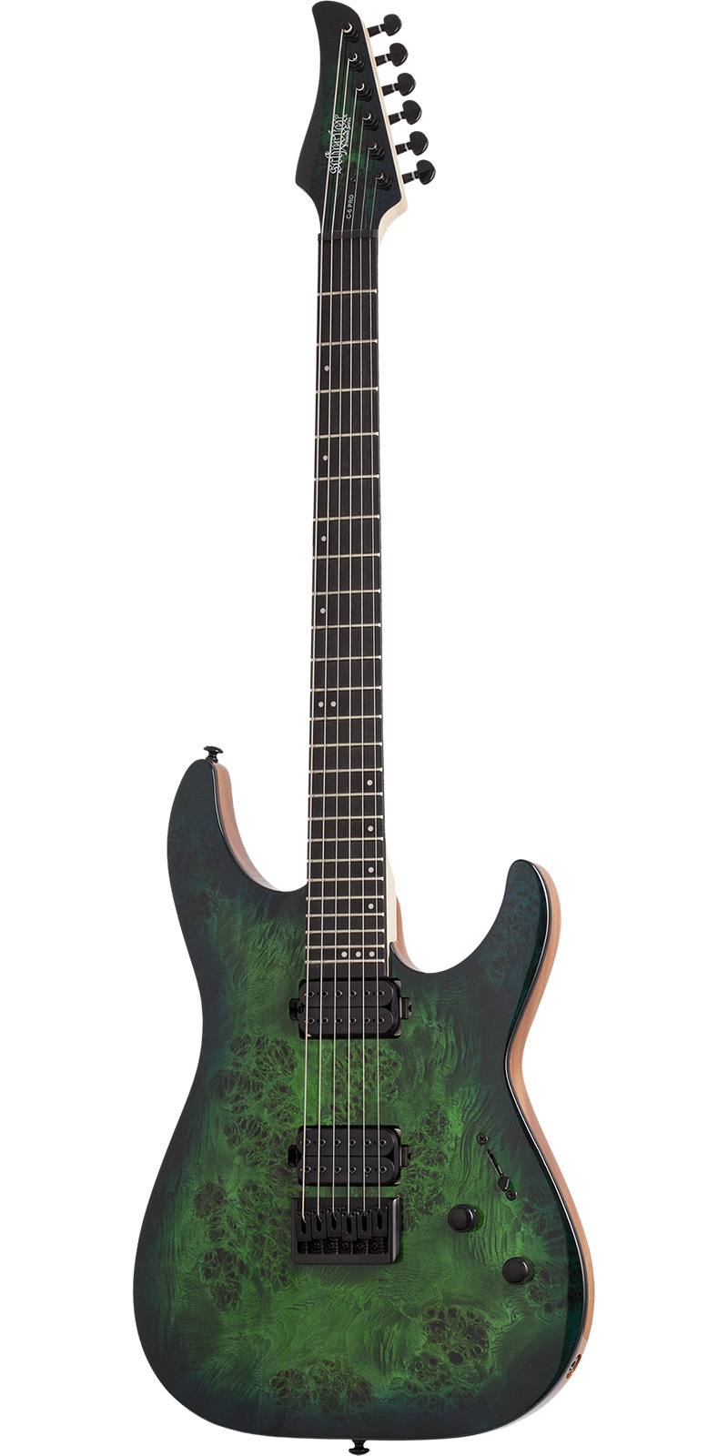 GUITARRA SCHECTER ELECTRICA C-6 PRO — AQUA BURST