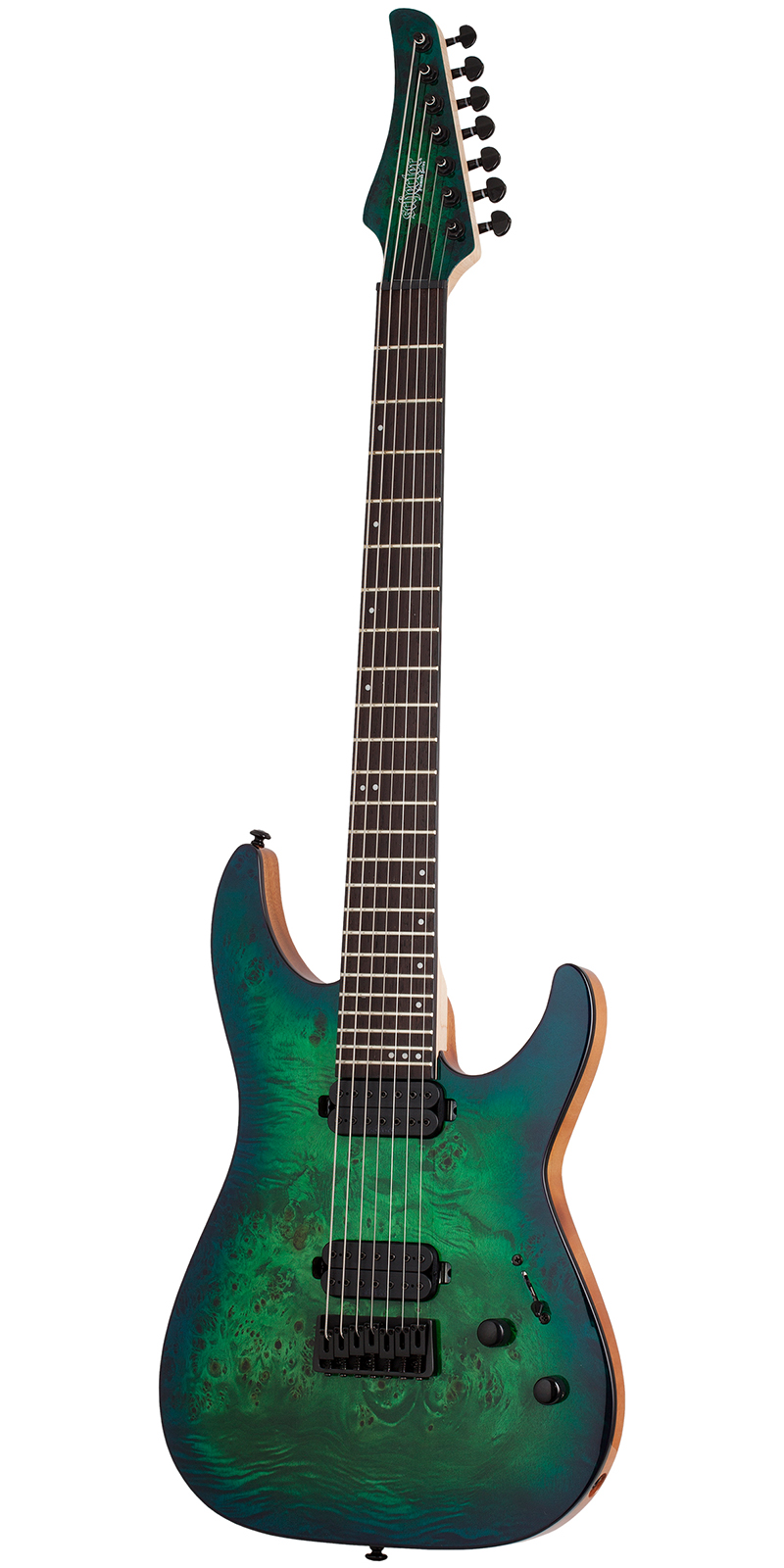 GUITARRA SCHECTER ELECTRICA MOD. C-7 PRO — AQUA BURST