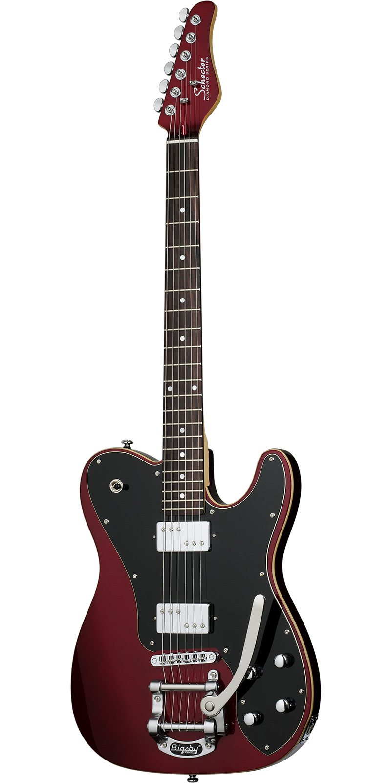 GUITARRA SCHECTER ELEC. PT FASTBACK II B — ROJO METALICO