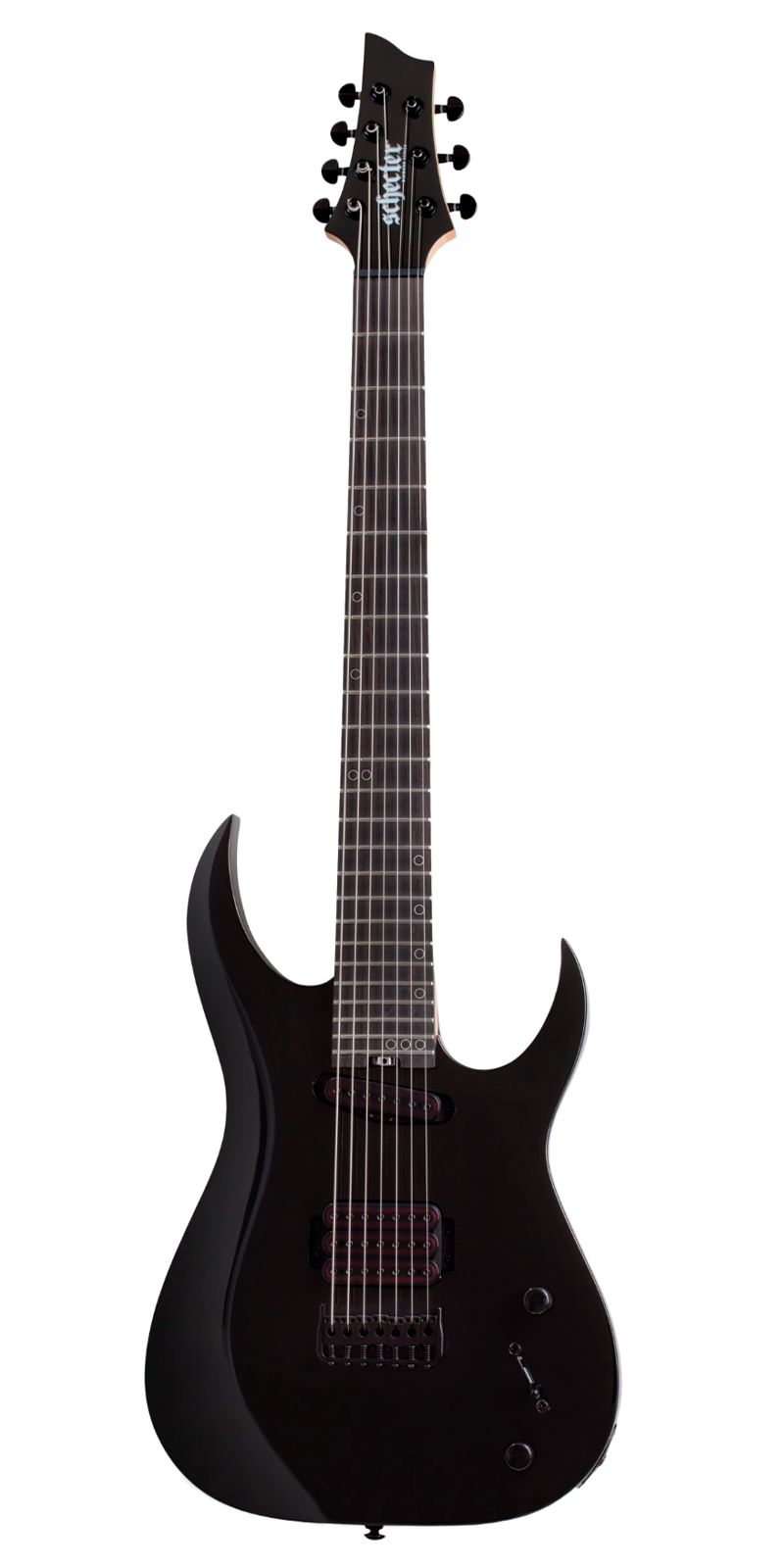 GUITARRA SCHECTER ELECT. SUNSET-7 TRIAD — GLOSS BLACK
