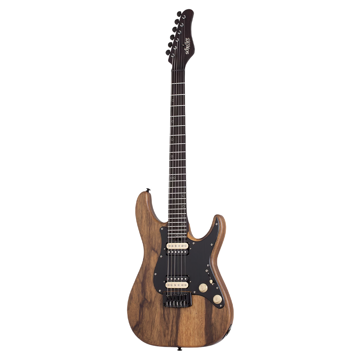 GUITARRA SCHECTER ELECT. SVSS EXOTIC BLACK LIMBA — NATURAL SATIN