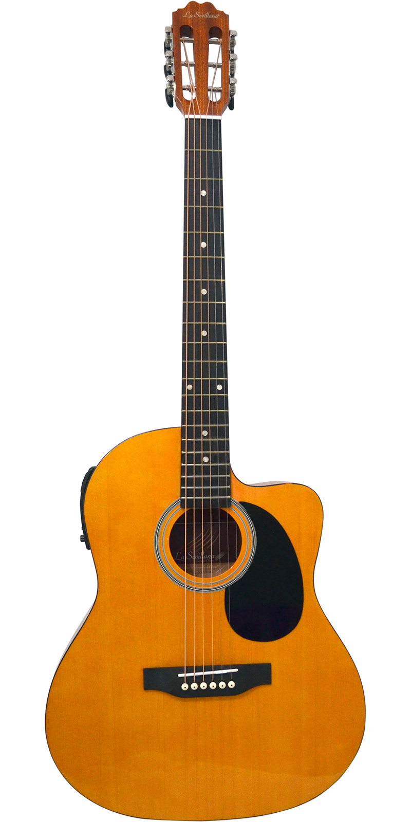 GUITARRA LA SEVILLANA E/AC UL-5CEQ STEEL