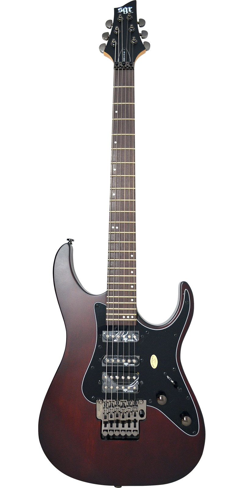 GUITARRA SGR BY SCHECTER BANSHEE-6 FR — NOGAL SATINADO