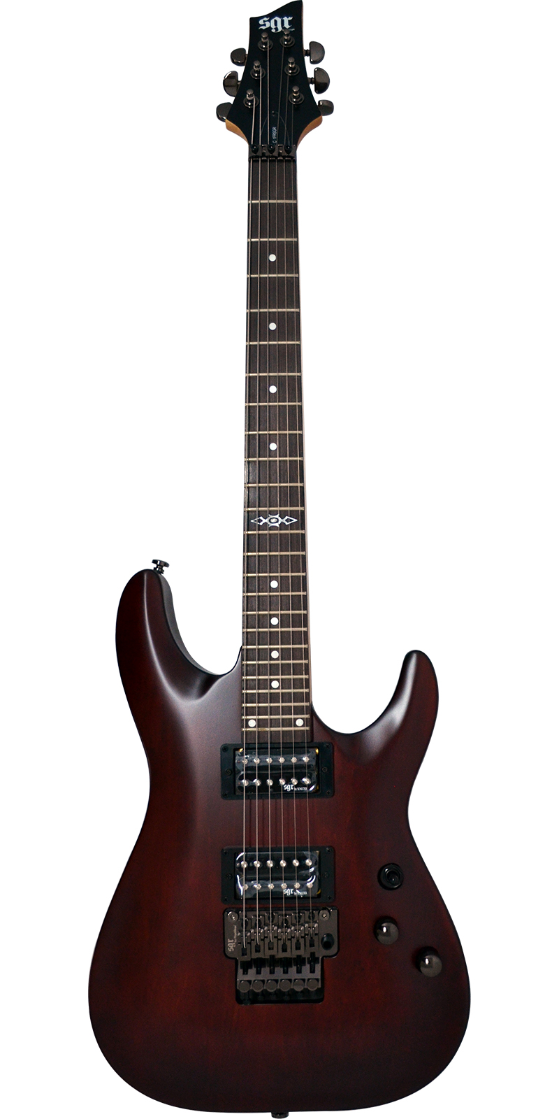 GUITARRA SGR BY SCHECTER C-1 FR — NOGAL SATINADO