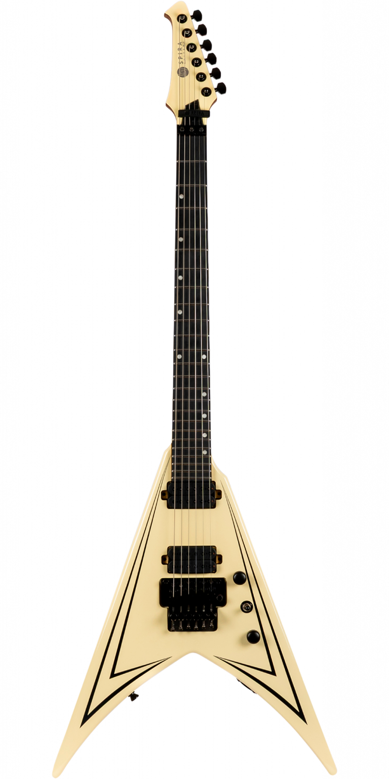 GUITARRA SPIRA GUITARS ELECT. V-420 — ANTIQUE WHITE
