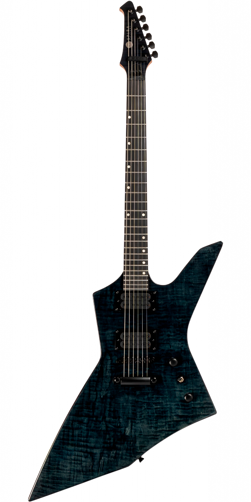 GUITARRA SPIRA GUITARS ELECT. X-500 — NEGRO TRASPARENTE