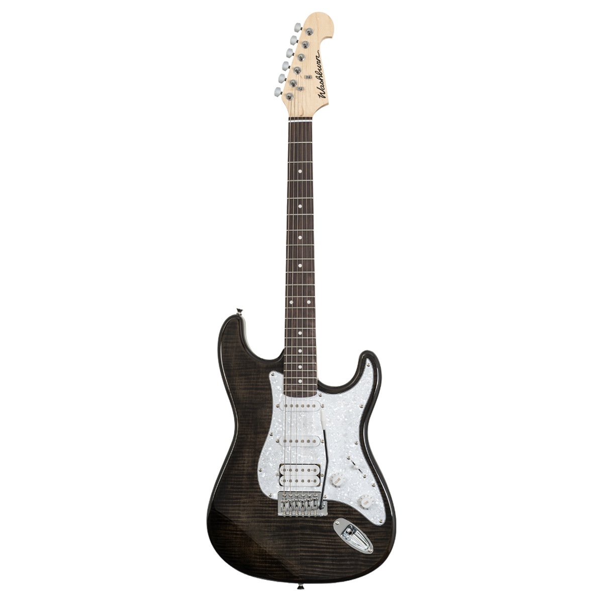 GUITARRA WASHBURN ELECTRICA SDFTB-U — TRANSPARENT BLACK