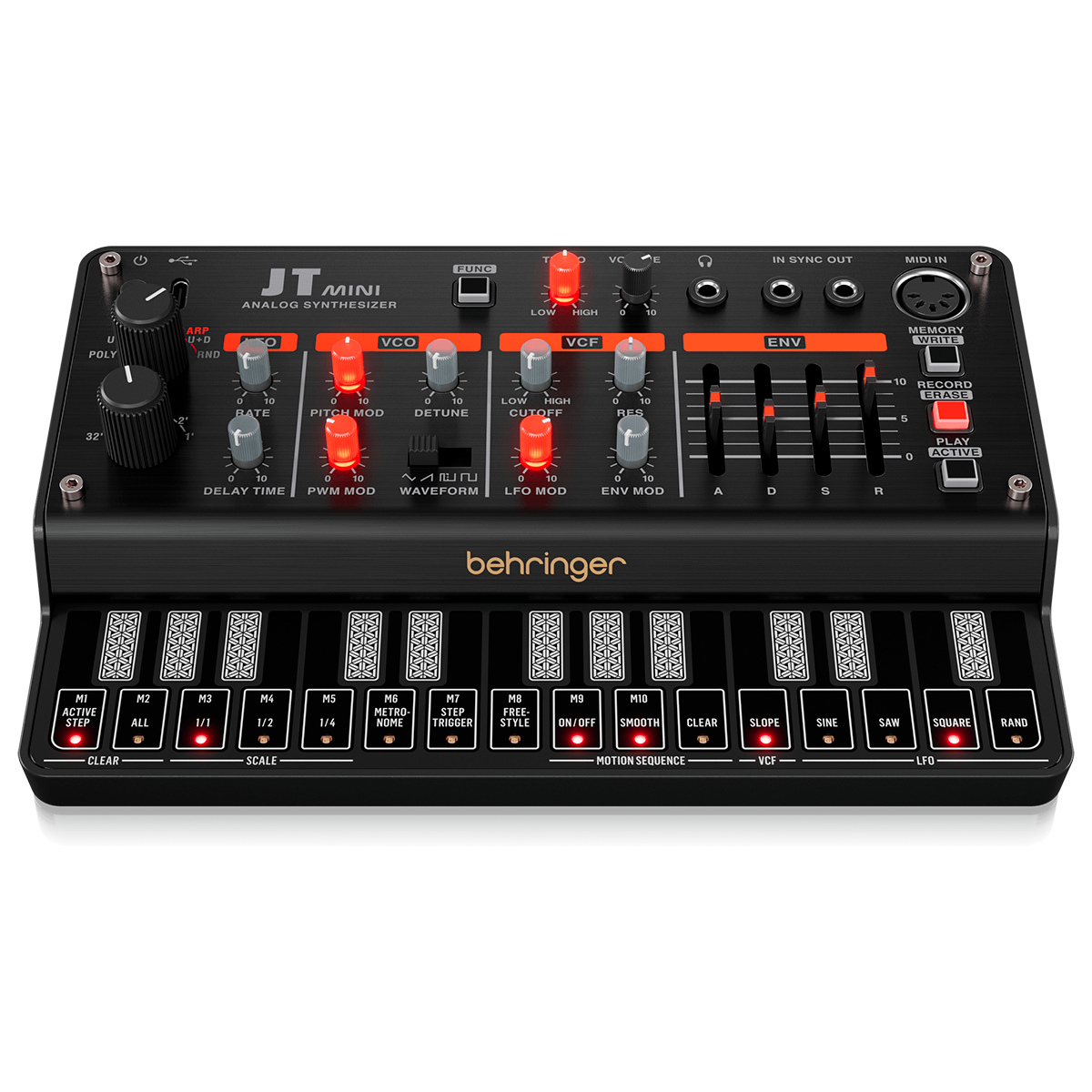 SINTETIZADOR BEHRINGER MOD. JT MINI