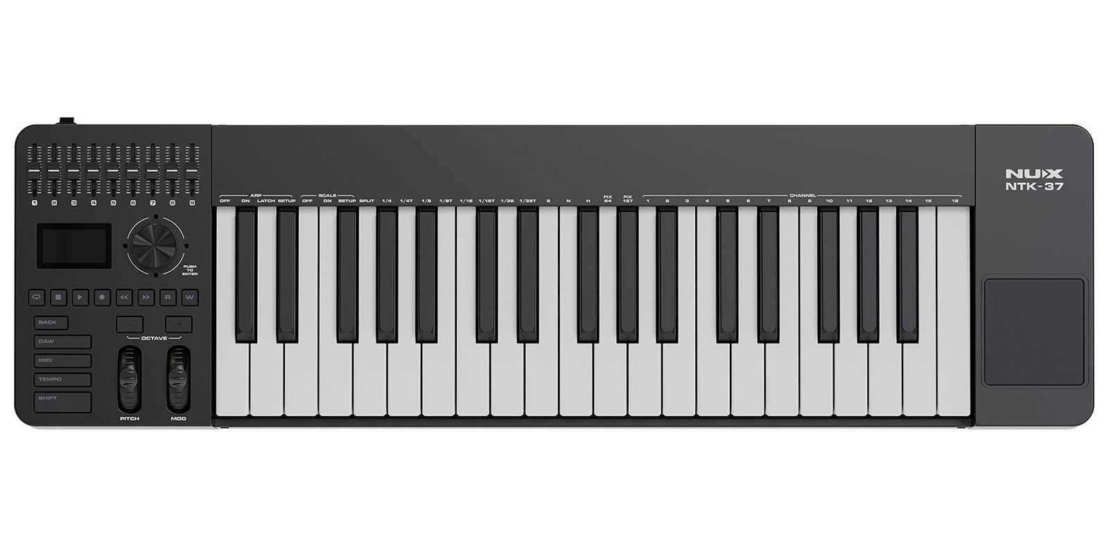 CONTROLADOR NUX MIDI NTK-37
