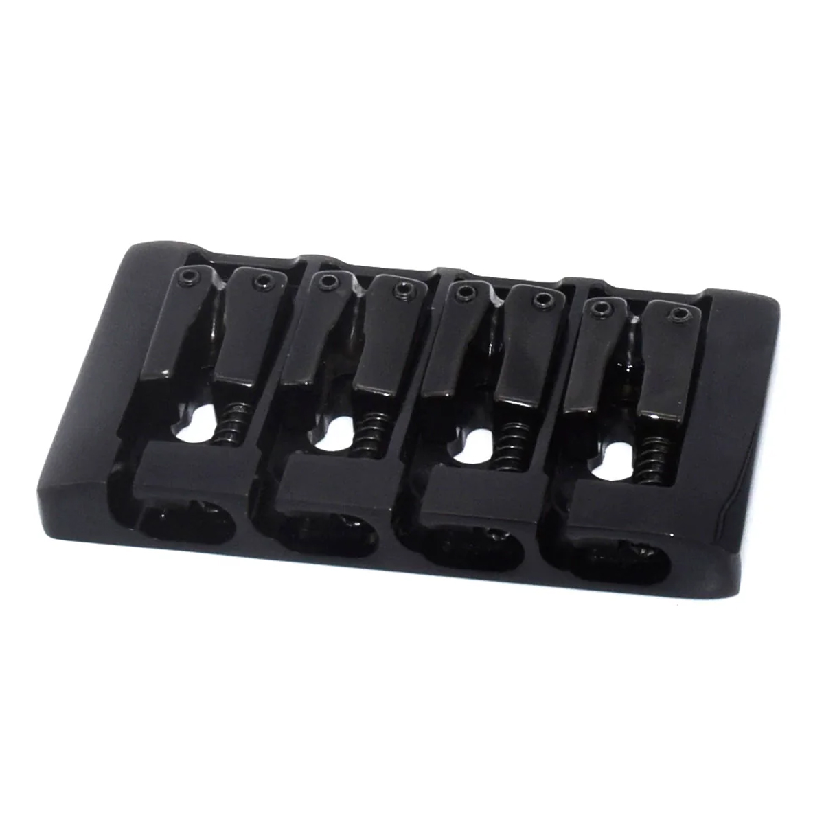 PUENTE AXLABS BASS BRIDGE-STRING-THROUGH-BODY OR TOP 4 CUERDAS — BLACK