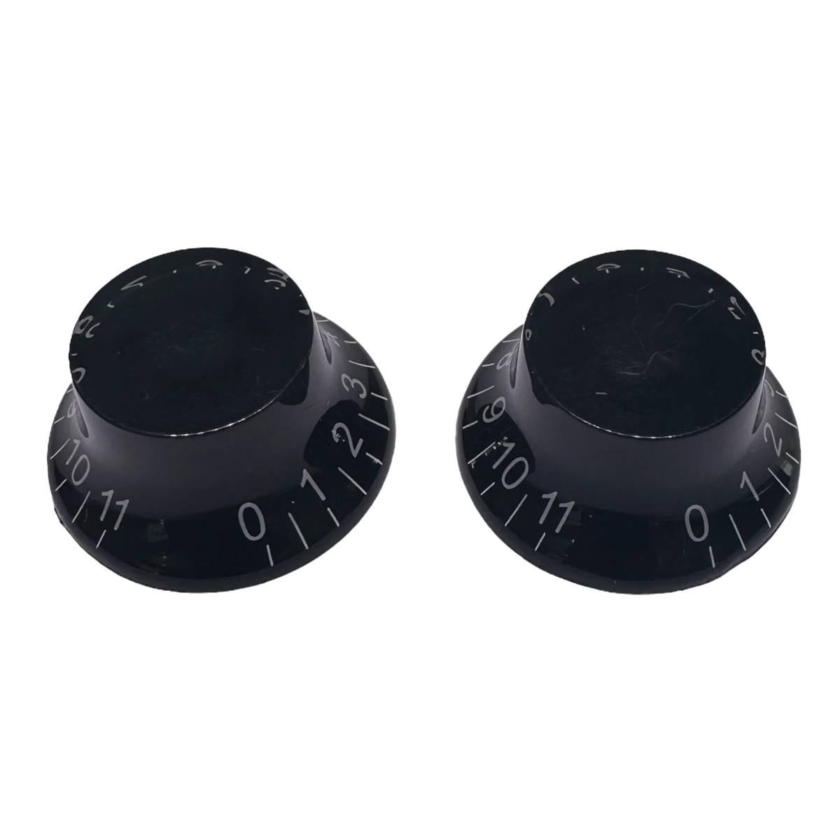 PERILLAS AXLABS MOD. BELL KNOB 11 WHITE FONT — BLACK