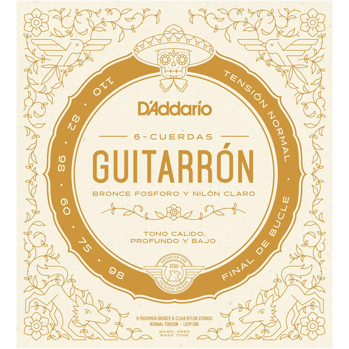 ENCORDADURA DADDARIO MOD. MG10N
