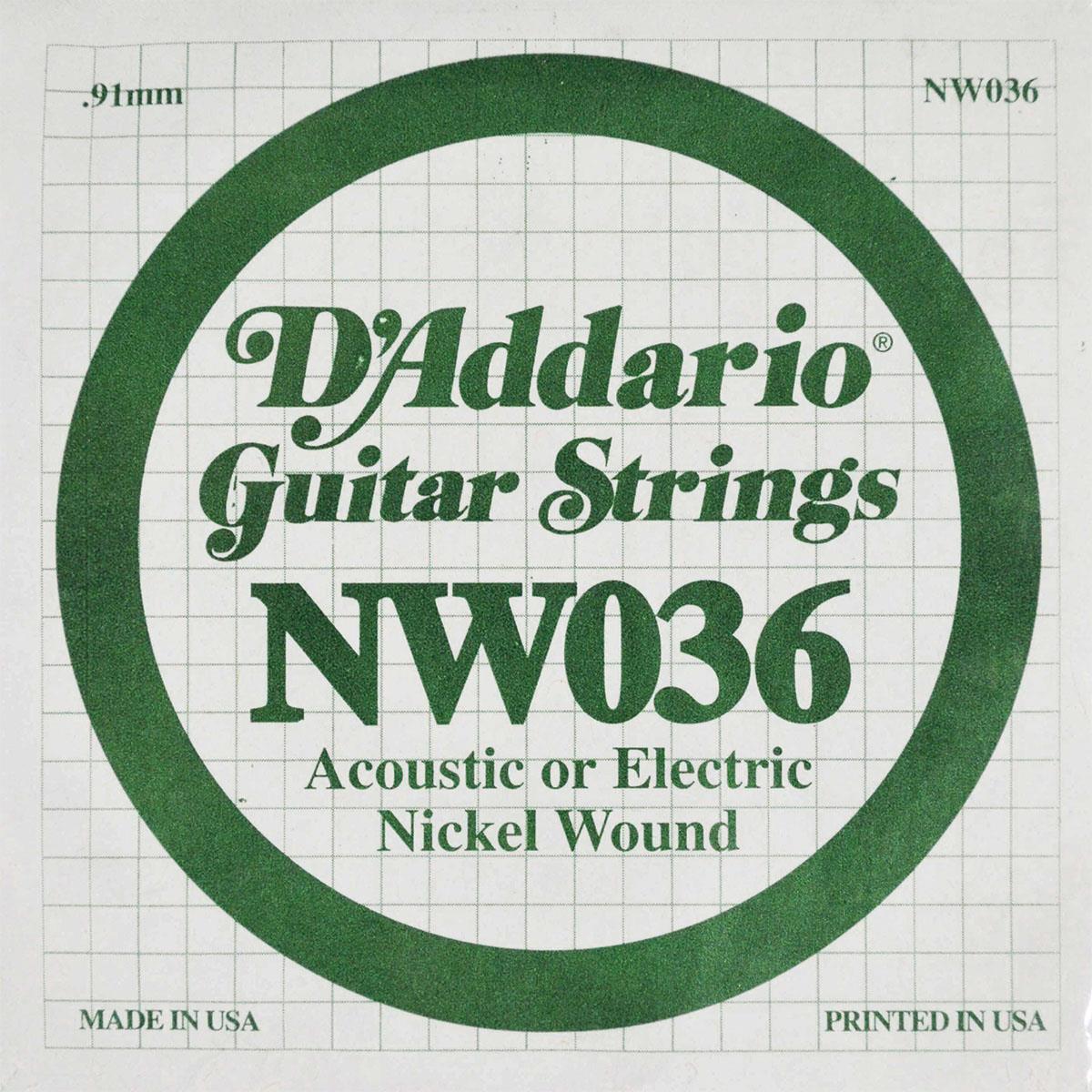 CUERDAS D ADDARIO MOD. NW-036