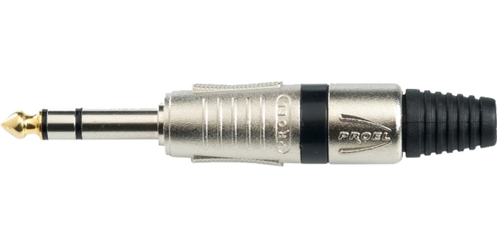 CONECTOR PROEL METAL S-3CPRO BK
