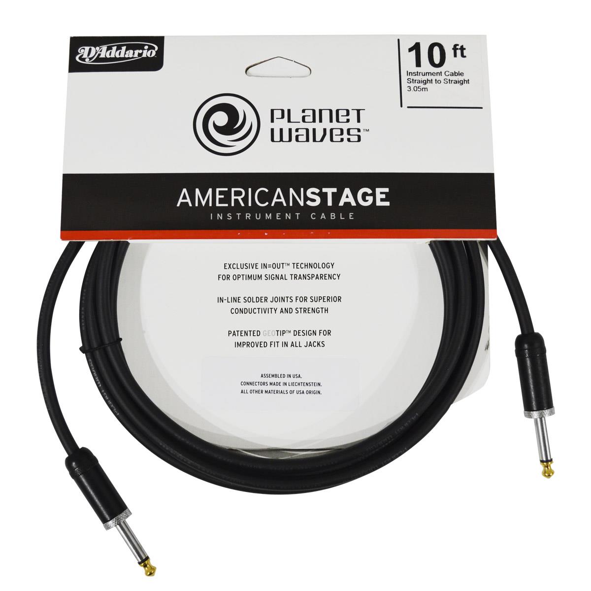 CABLE PLANET WAVE P/INST. PW-AMSG-10