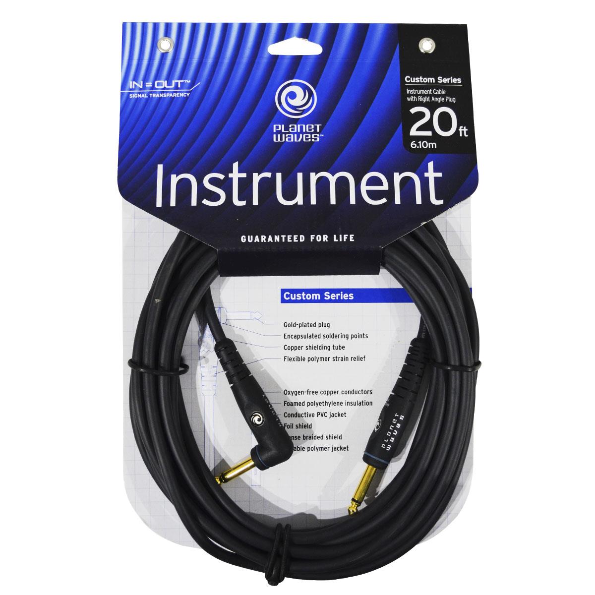 CABLE PLANET WAVE P/INST. PW-GRA-20