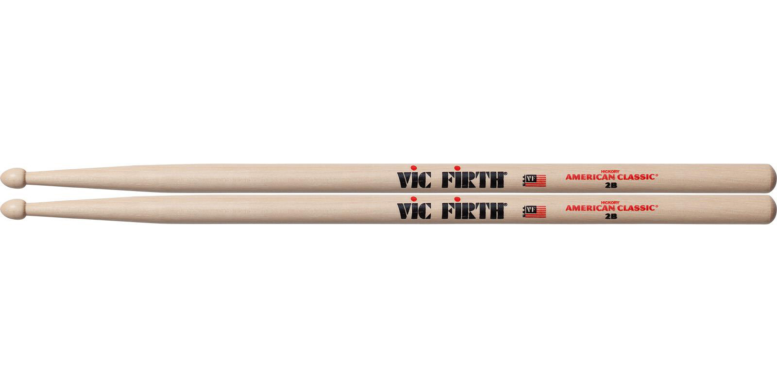 BAQUETAS VIC FIRTH 2B 4 X 3
