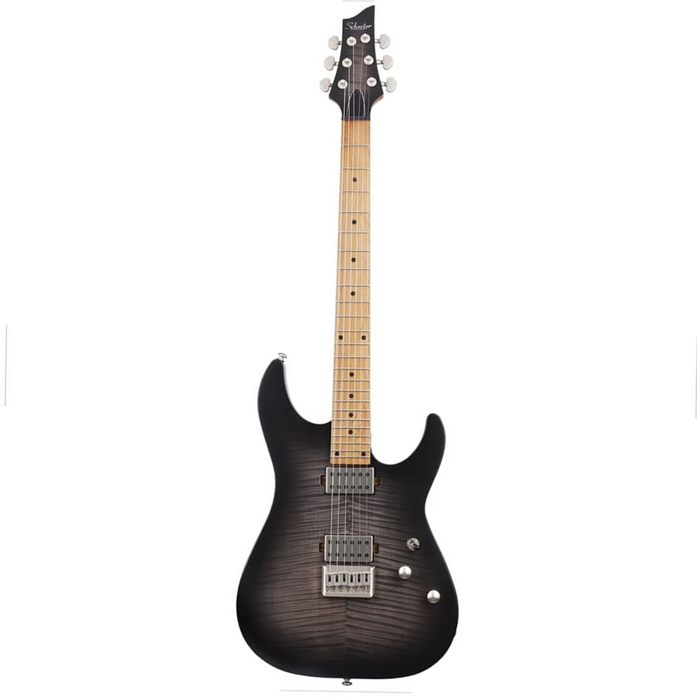 GUITARRA SCHECTER ELECT MOD. C-1 STANDARD PLUS — NEGRO TRANSPARENTE BURST
