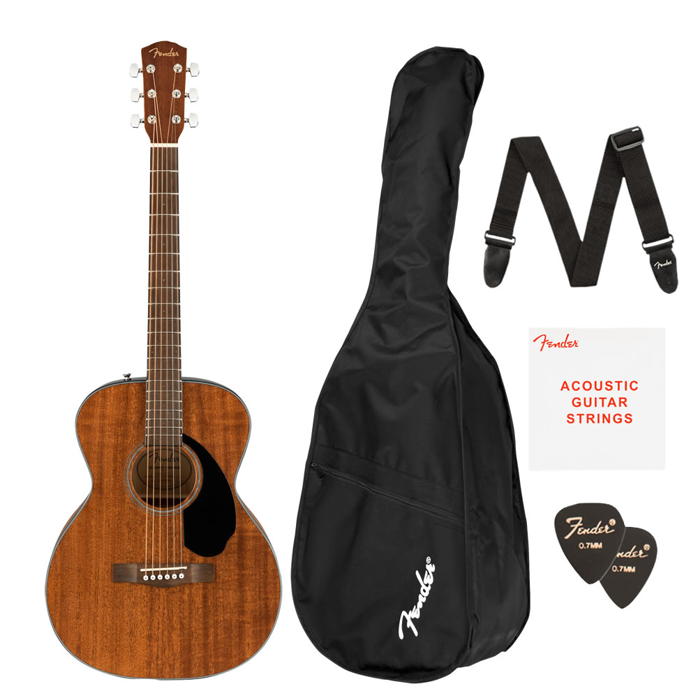 Paquete Guitarra Acústica CC-60S V2 Mahogany Fender 0970150422