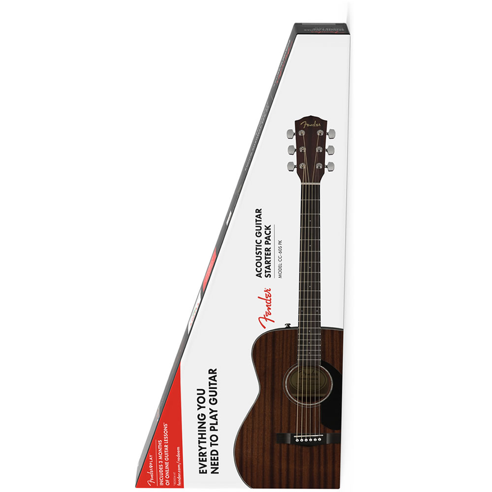 Paquete Guitarra Acústica CC-60S V2 Mahogany Fender 0970150422 - Image 2