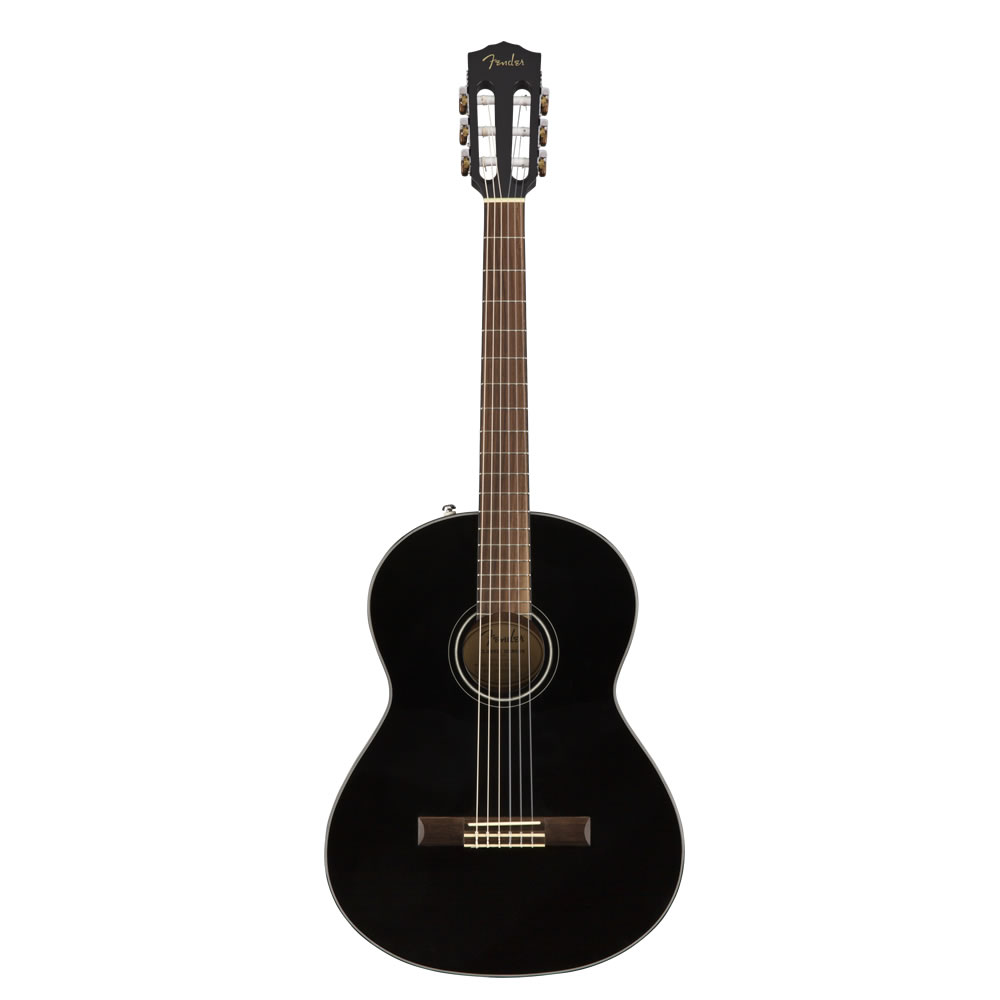 Guitarra Acústica Clásica Fender CN60S Negra