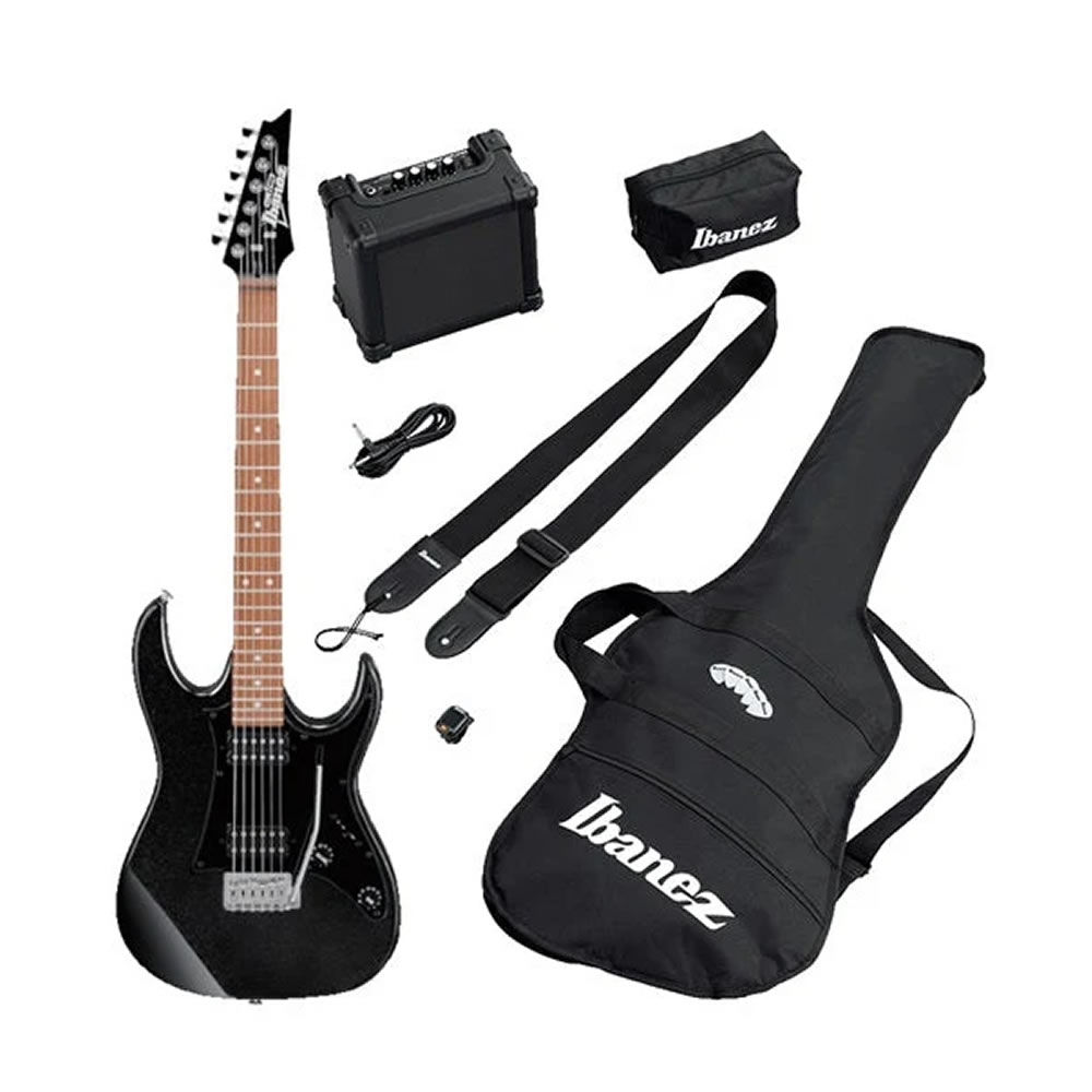 Paquete de Guitarra Electrica Ibanez Jumpstart IJRX20N-BKN